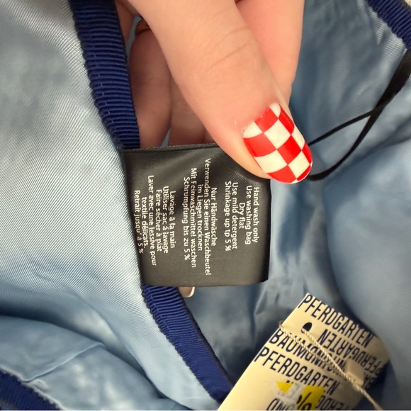 NWT Baum Und Pferdgarten Sakia Blue‎ Mesh Mini Skirt - Picture 8 of 8